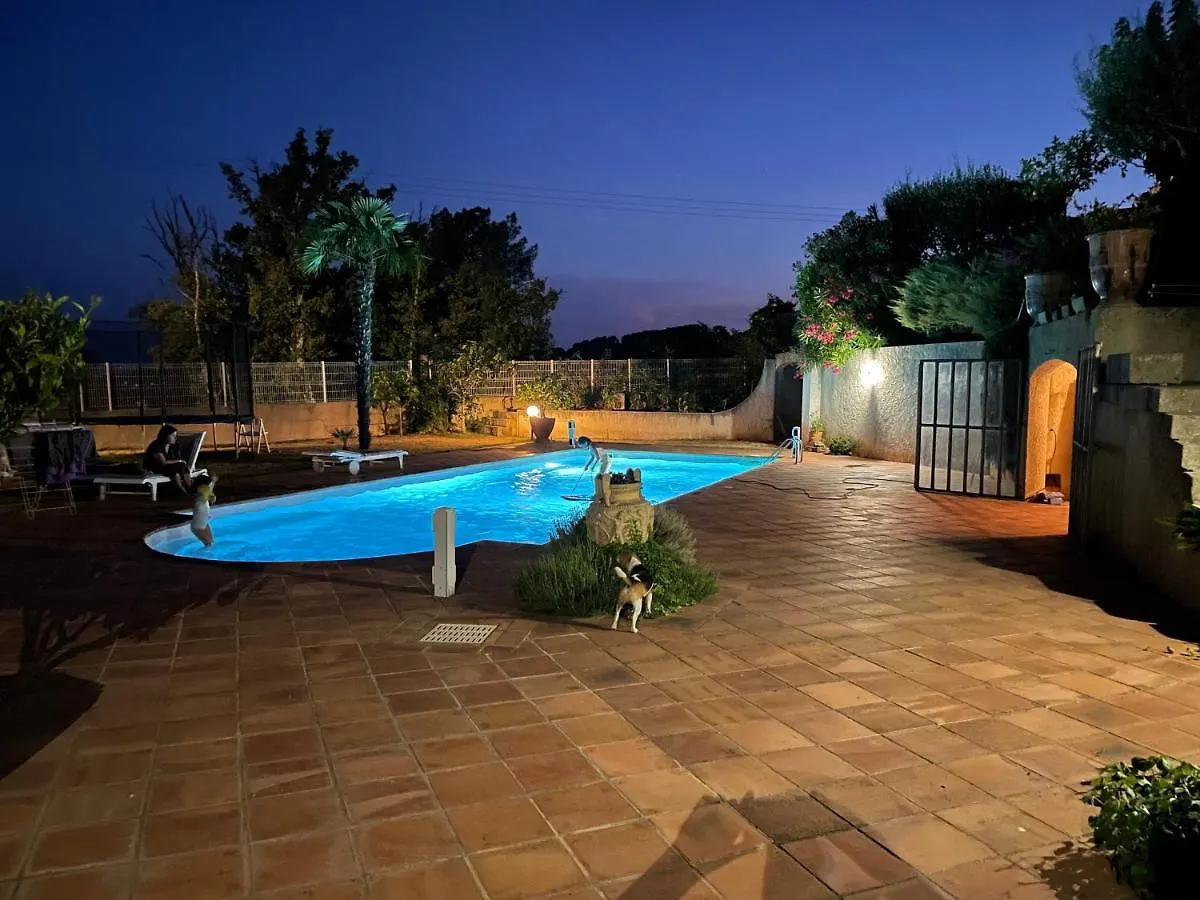 Villa Lazuel, Piscine Privee Chauffee, Vue Panoramique Et Jardin Clos Aubenas 0*,