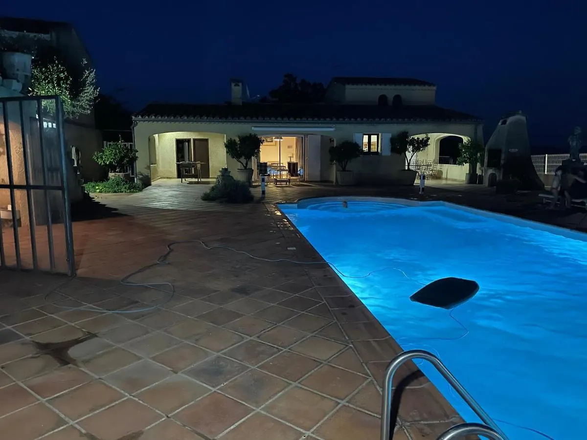 Villa Lazuel, Piscine Privee Chauffee, Vue Panoramique Et Jardin Clos Aubenas